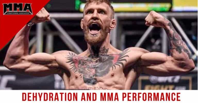 Dehydration and Performance in MMA